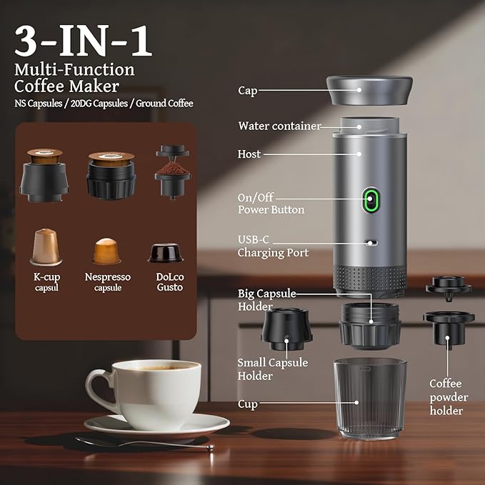 Ziva shot-Portable Espresso Maker