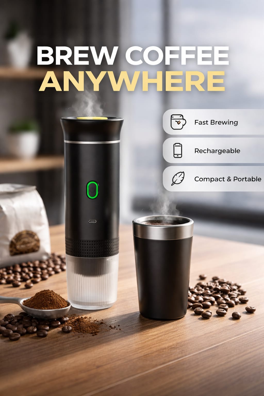Ziva shot-Portable Espresso Maker